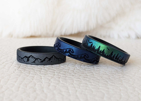 Story Time: How the heck do you make a metallic silicone ring - with zero metal?