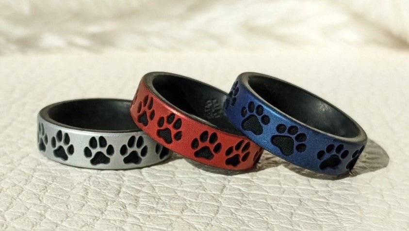 Happy Paw-lentines! 7 Ring Engraving Ideas to celebrate your fur baby. - Knot Theory