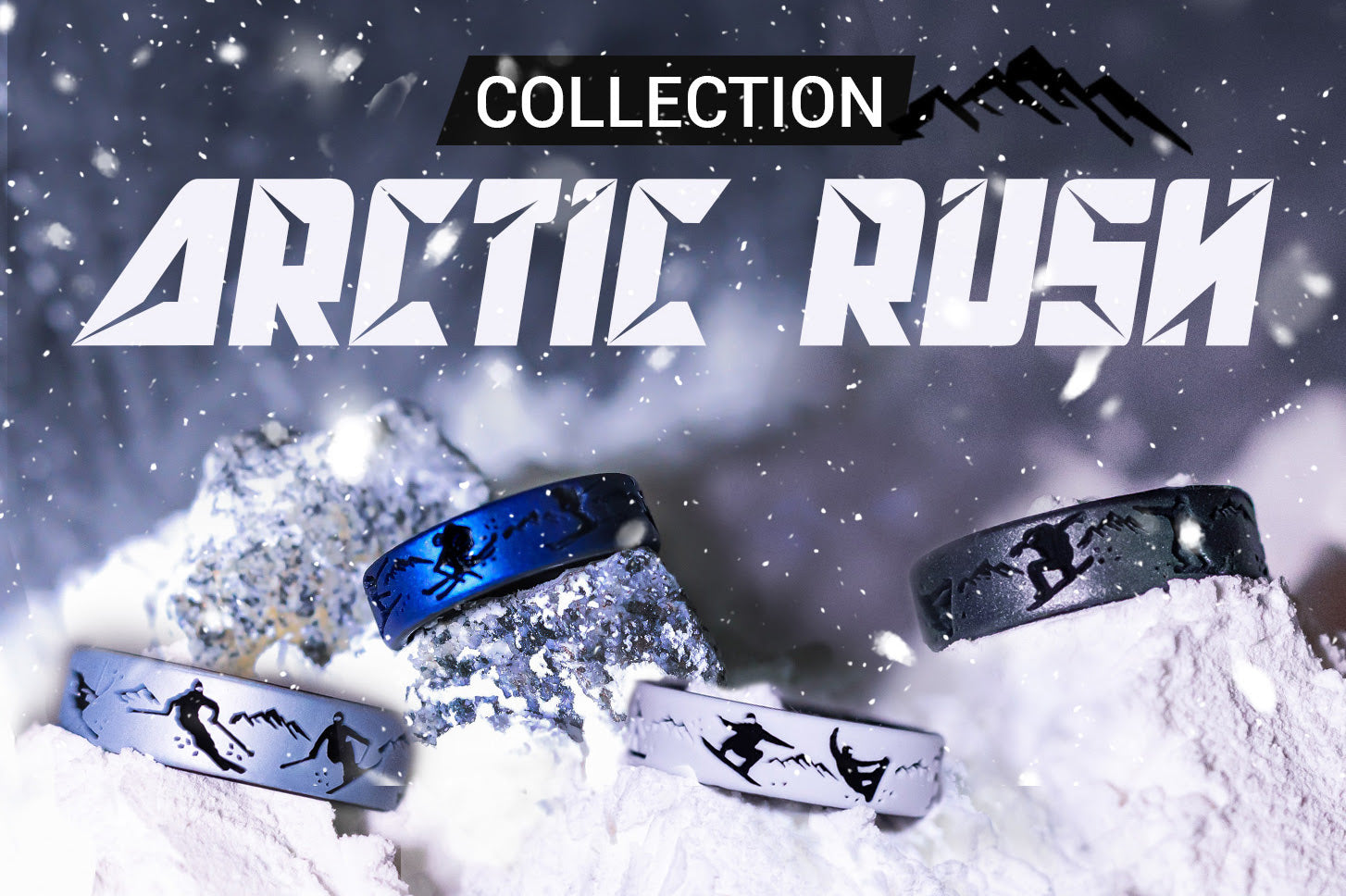 🏔️ New! Snowboard 🏂 + Ski Rings ⛷️