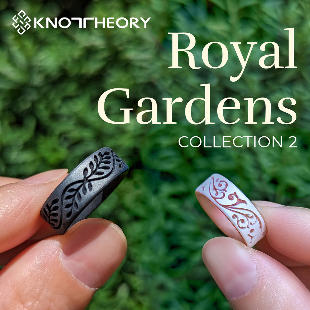 Filigree Silicone Ring on Dual Layer 6mm