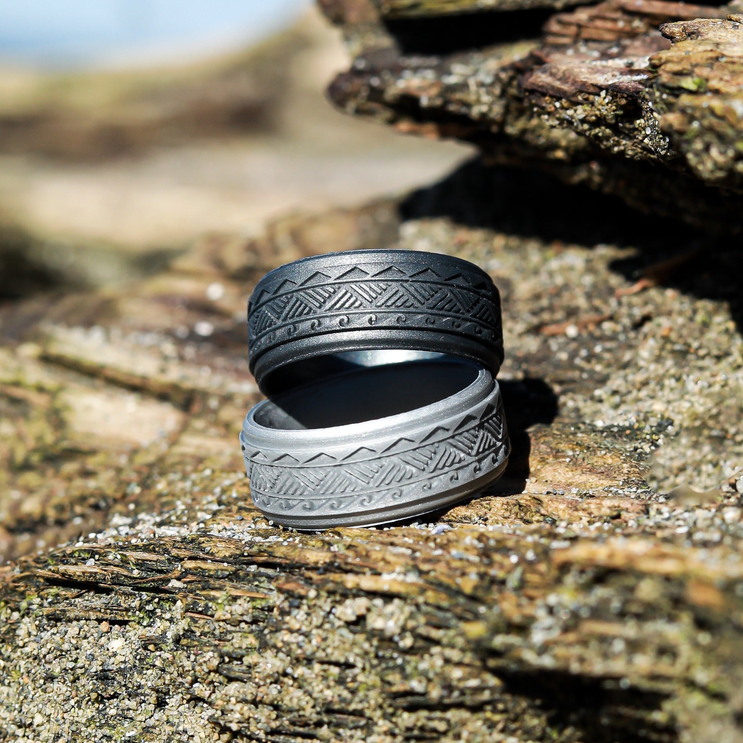 Warrior of Strength - Shark Teeth Silicone Ring - Rise 8mm