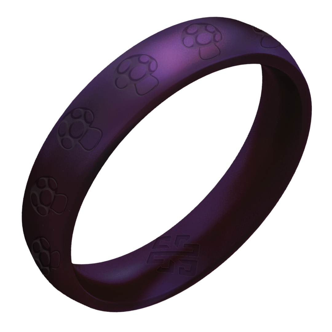 Mushroom Silicone Ring on Arc 4mm