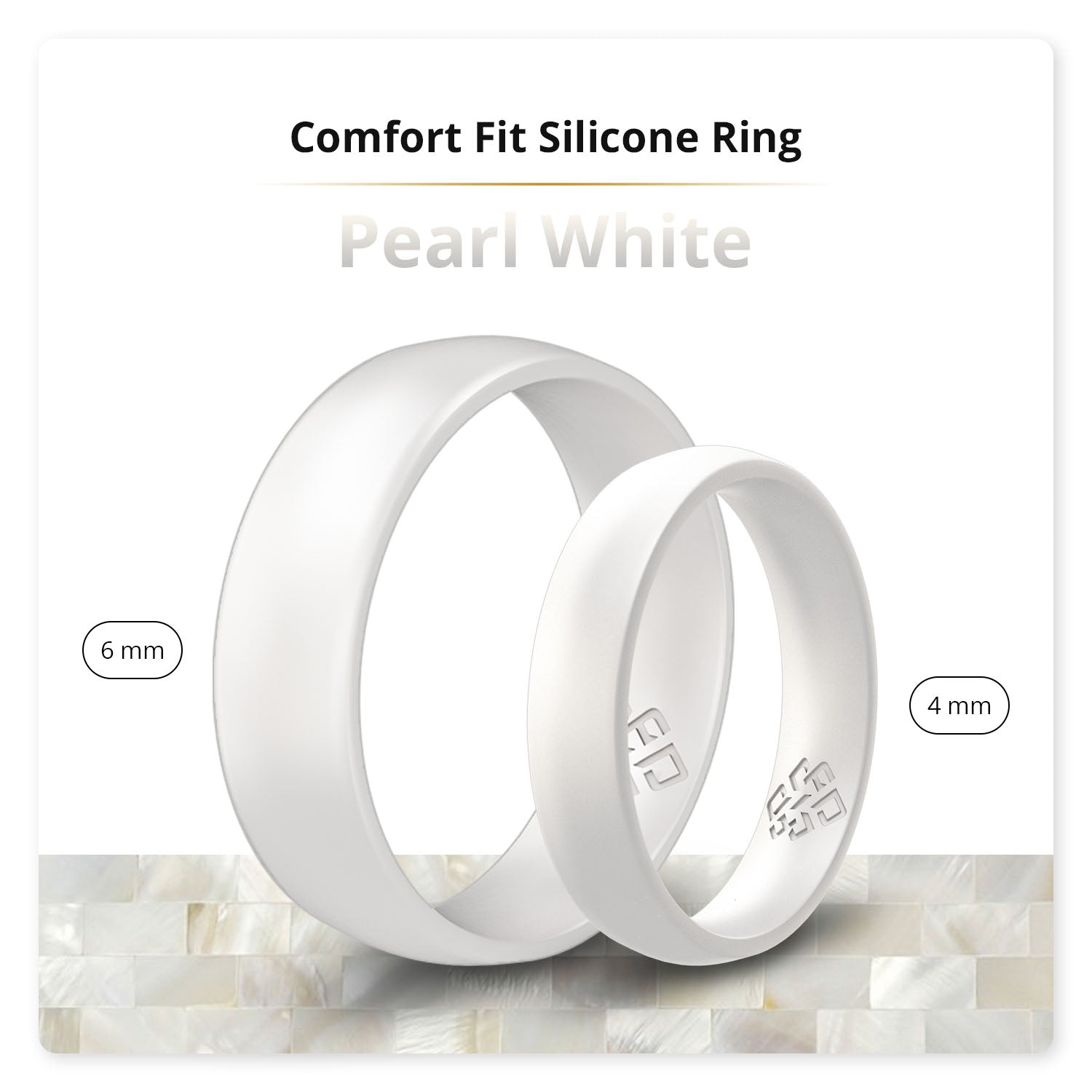 vibration white finger band Keepsake 10kt White Gold Wedding Band, 4mm