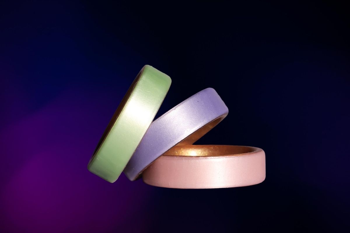 New Colors: Lavender, Blush Pink, Mint & Sage Dual Layer Rings