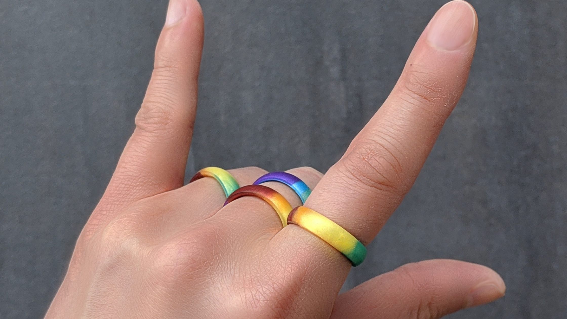 Pride Month Essentials: Rainbow Rings Are Here