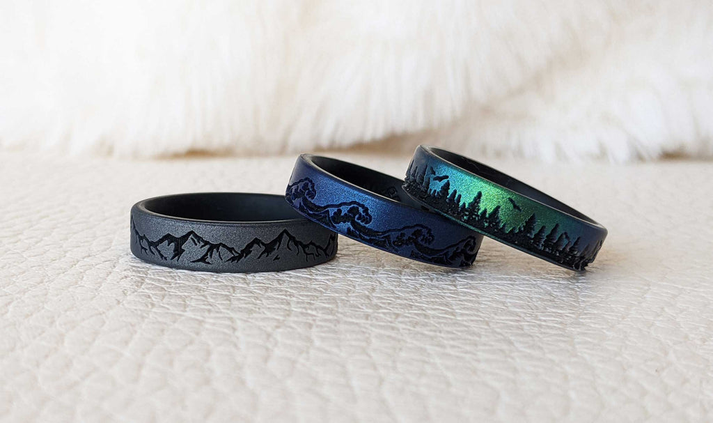 Story Time: How the heck do you make a metallic silicone ring - with zero metal?
