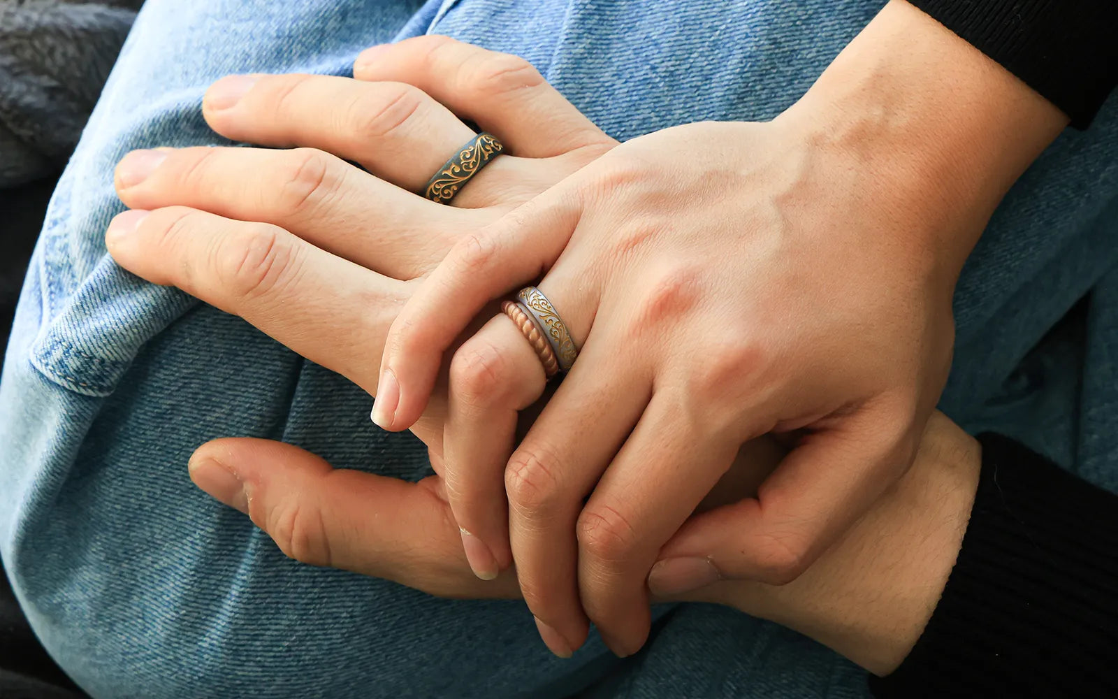 Funny how this became our real wedding ring