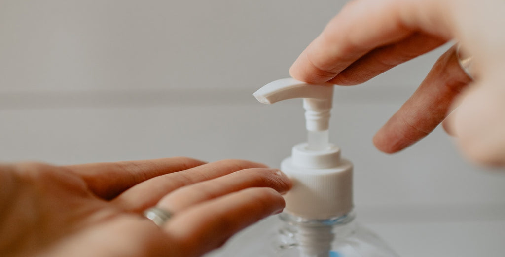 Can I use hand sanitizer with a silicone ring on?