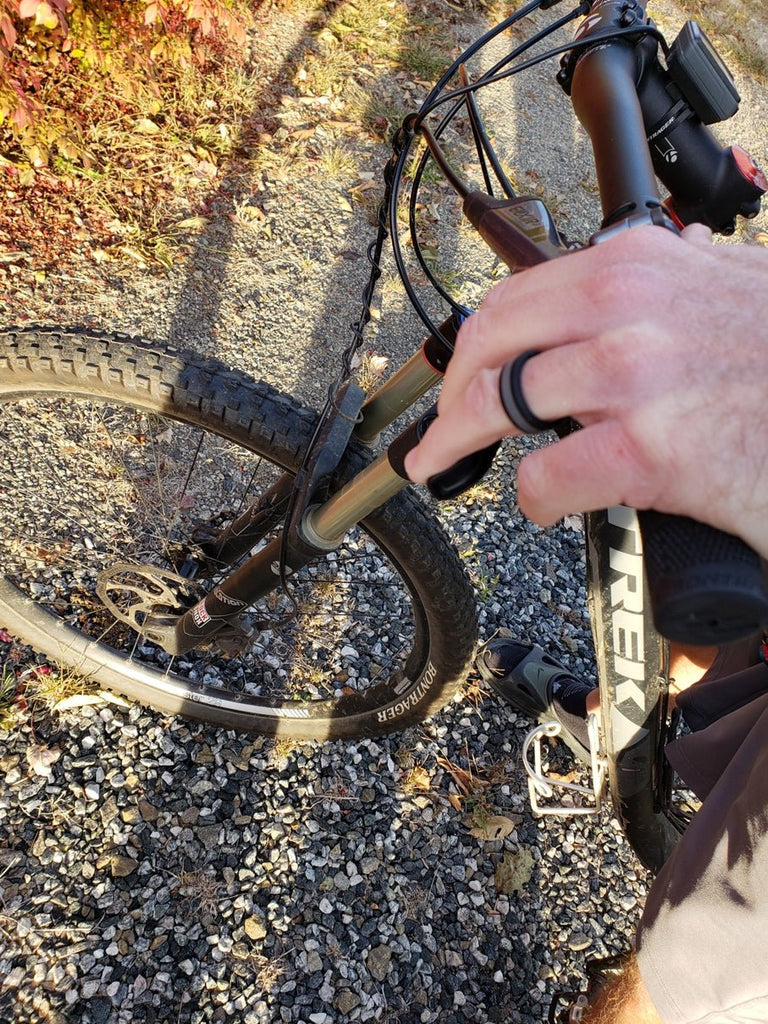 Perfect Silicone Ring to Wear while Mountain Biking