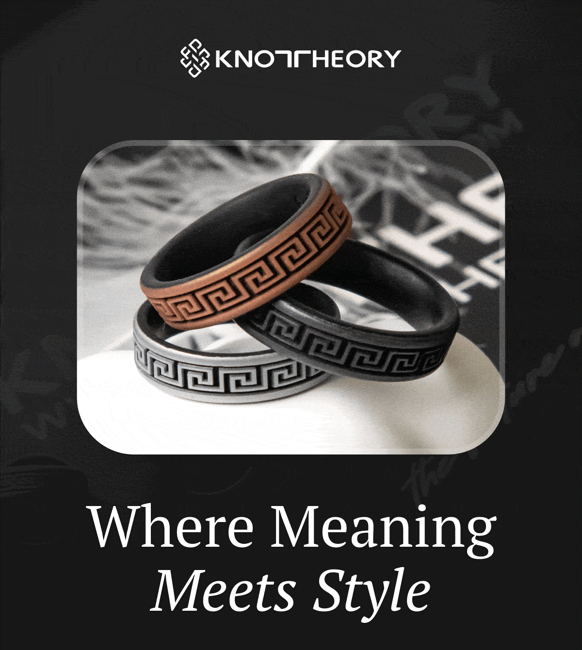 Knot Theory Silicone Rings