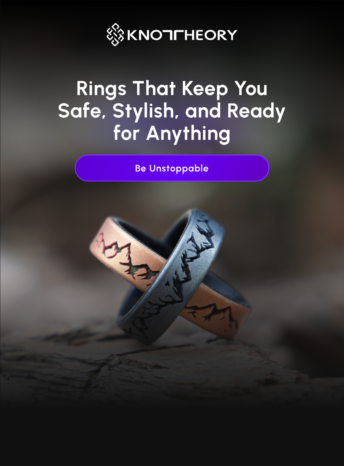 Knot Theory Silicone Rings