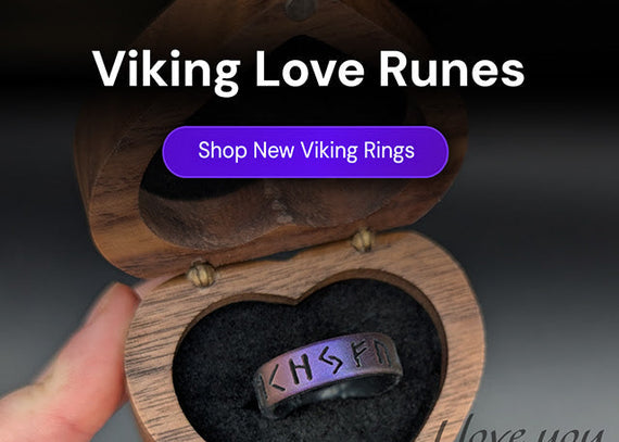 New: Viking Love Rings