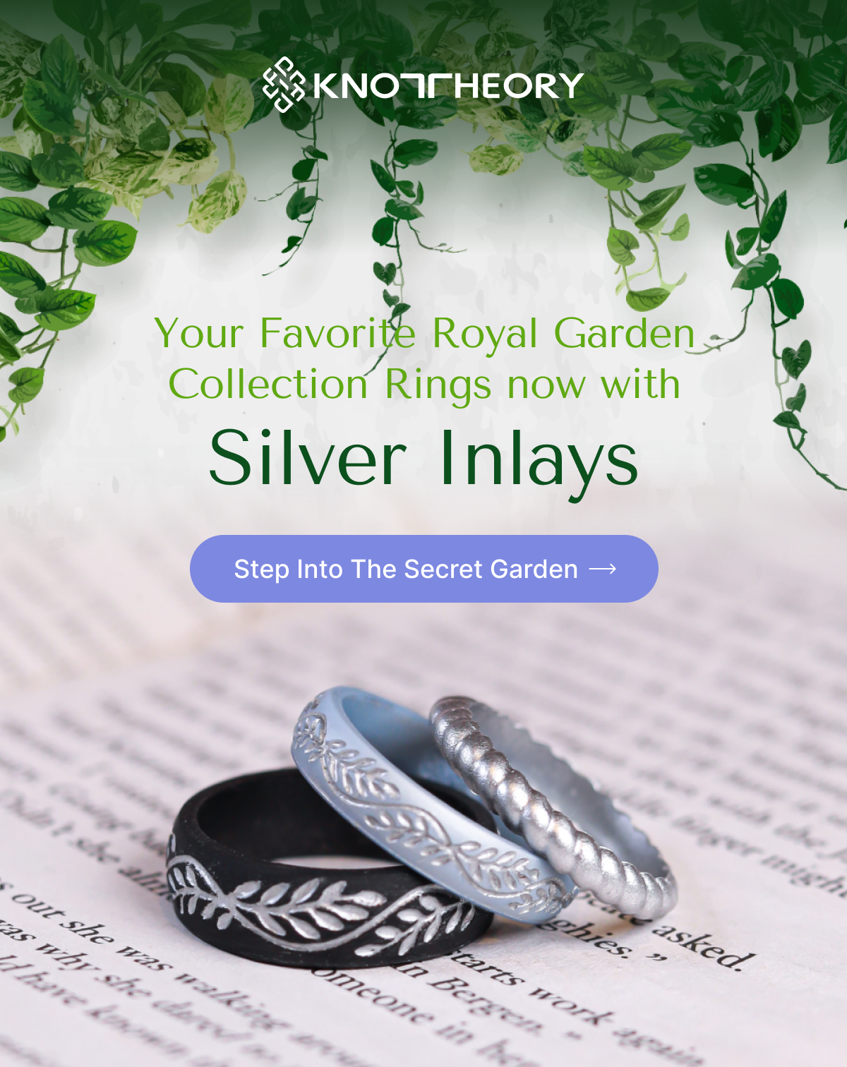 Knot Theory Royal Garden Collection