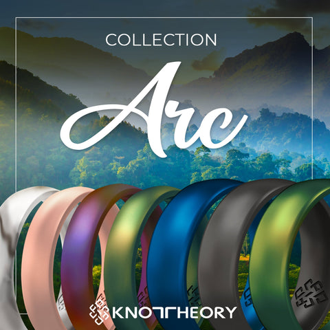Arc - Domed Silicone Rings Collection