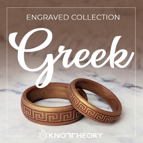 Greek Silicone Rings Collection