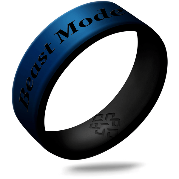 Custom Engraved Dual Layer Silicone Ring - Empowerment