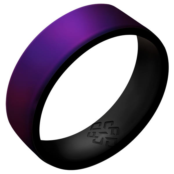 Cosmic Purple Dual Layer Breathable Silicone Ring