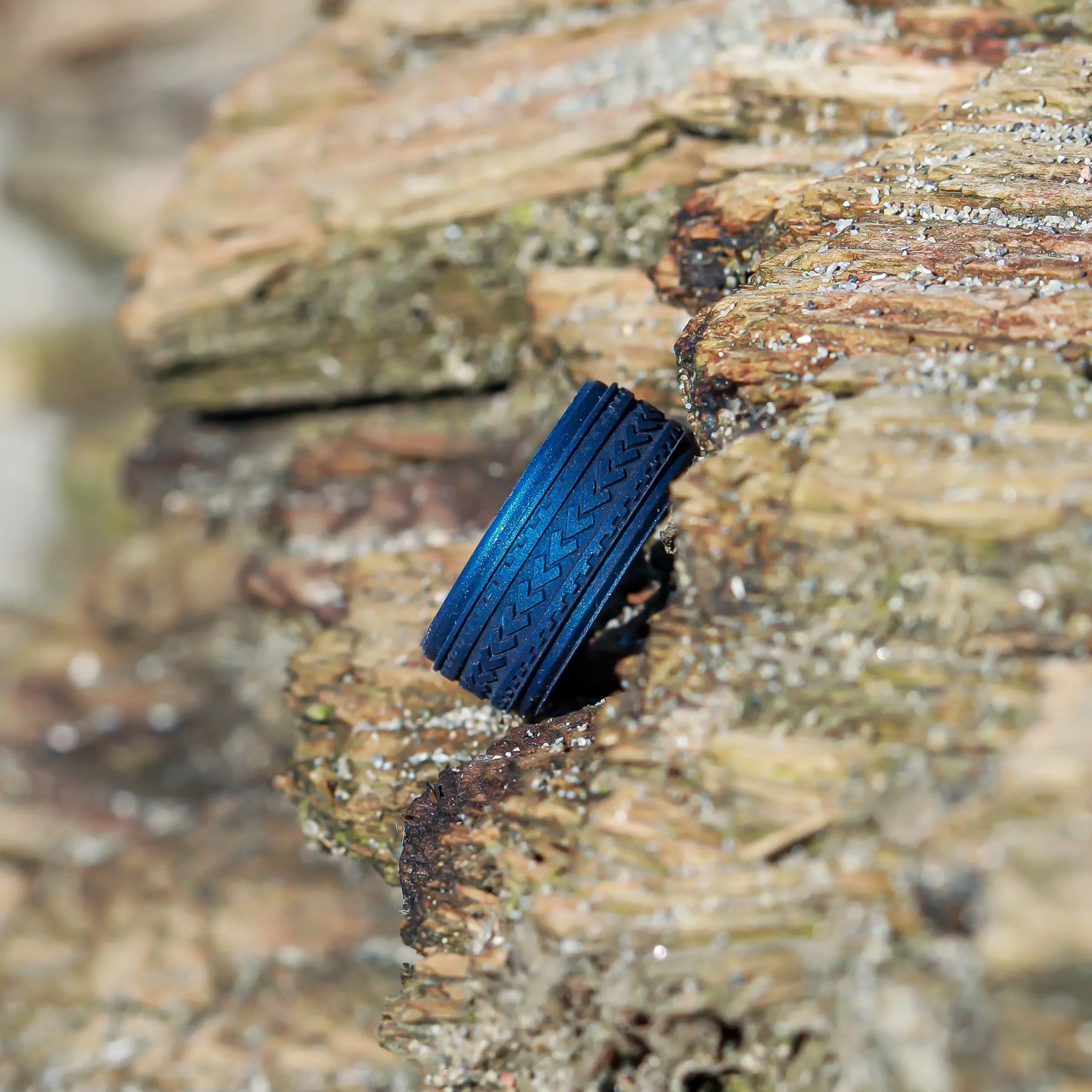 Warrior of Courage Spearheads Silicone Ring Rise 8mm