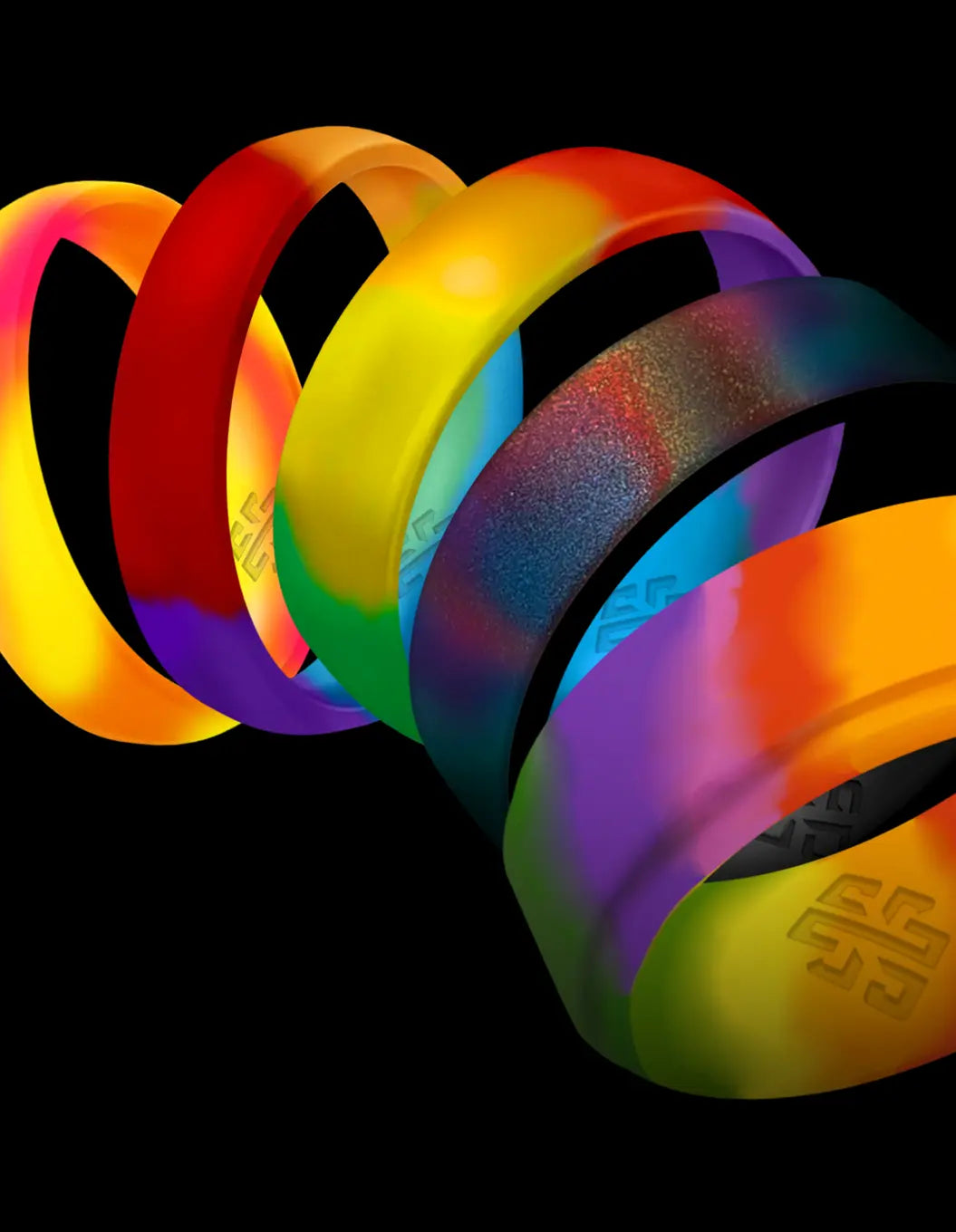Rolour Rings Silicone Rings by Color