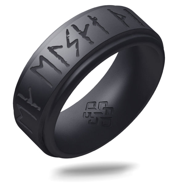 I Love You Viking Ring - Rune Engraved on Rise Ring