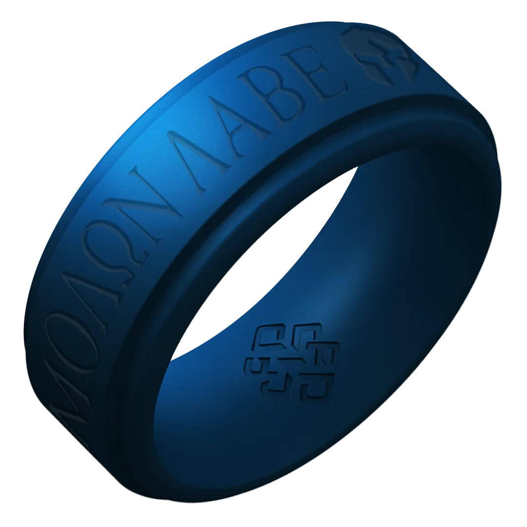 Molon Labe Silicone Ring on Rise 8mm