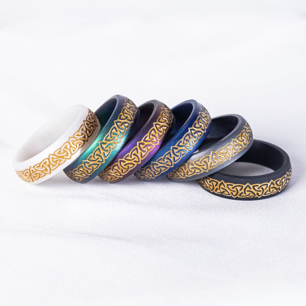 Celtic Silicone Rings Collection | Knot Theory