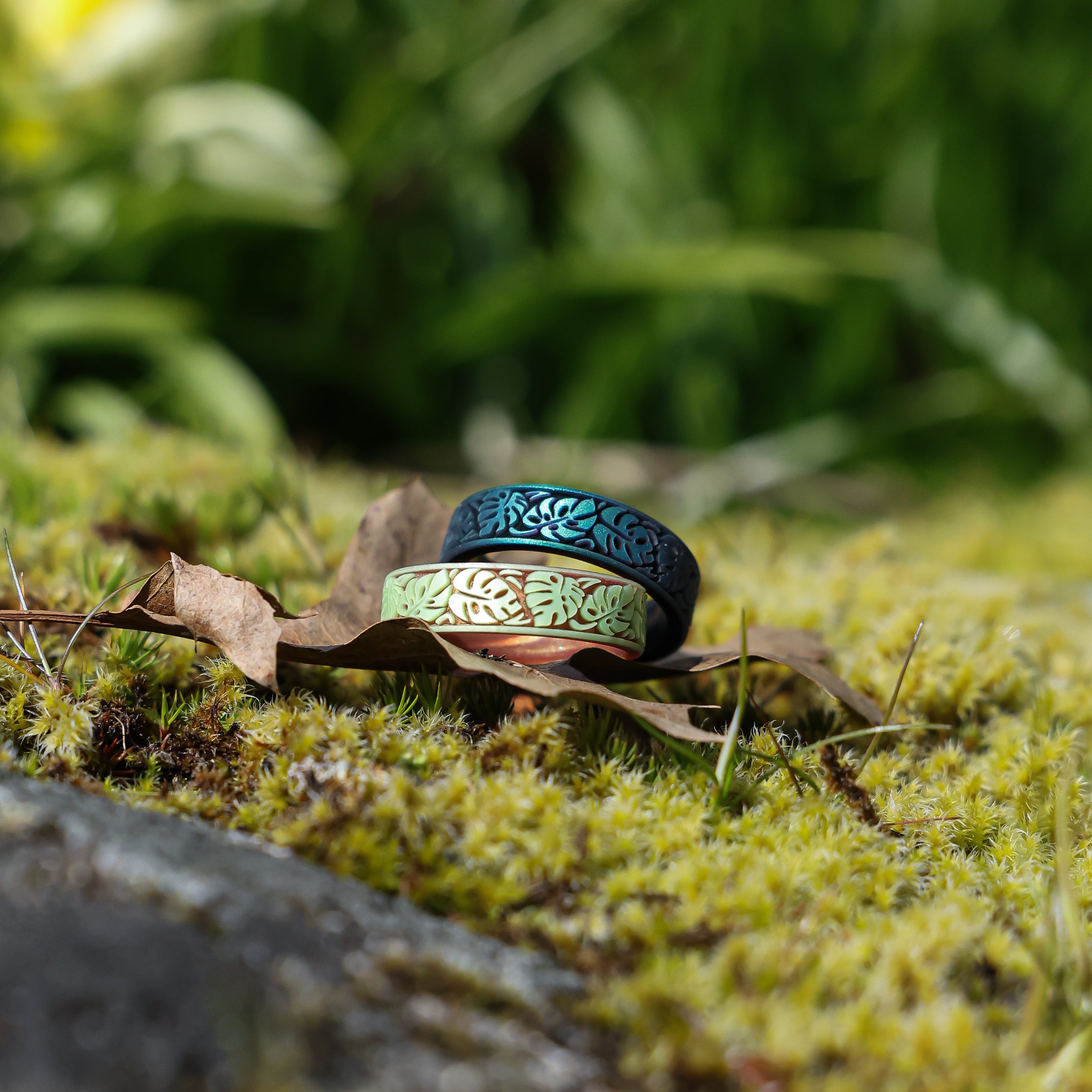 Monstera silicone ring